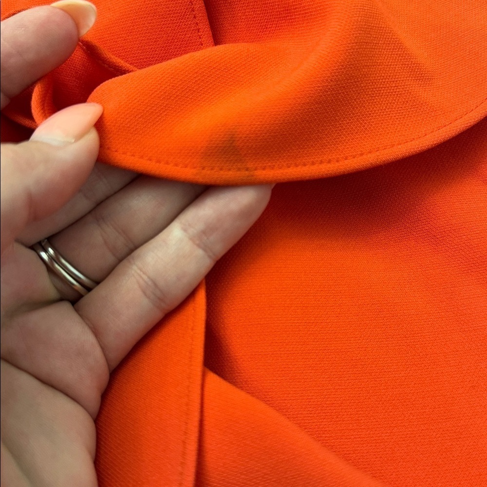 Likely Red Ruffle Cocktail Dress - Picture 6 of 10